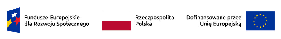 logo Funduszy Europejskich dla Rozwoju Społecznego
