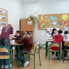 Warsztaty dla klasy 8A LEGO SERIOUS PLAY