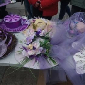 Lawendowe Święto Świadomości Padaczki na kieleckim Rynku.