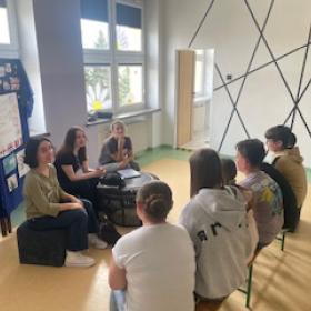 Wizyta wolontariuszek Europejskiego Korpusu Solidarności