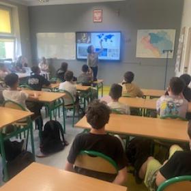 Wizyta wolontariuszek Europejskiego Korpusu Solidarności