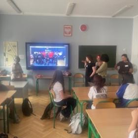 Wizyta wolontariuszek Europejskiego Korpusu Solidarności