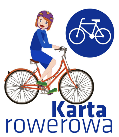 Plakat karty rowerowej