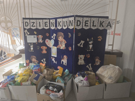 Zebrana karma z okazji Dnia Kundelka