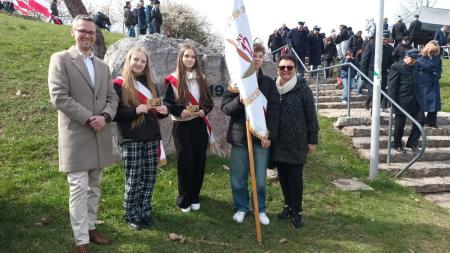 szkolny poczet sztandarowy