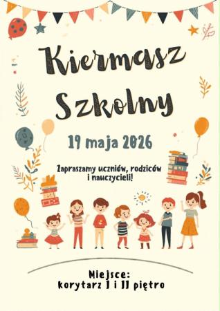 plakat dotyczacy kiermaszu