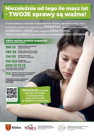 plakat życie warte jest rozmowy