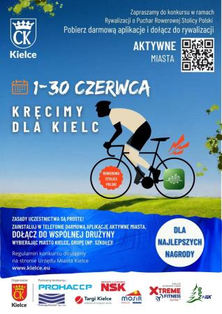 plakat akcji krecimy dla Kielc
