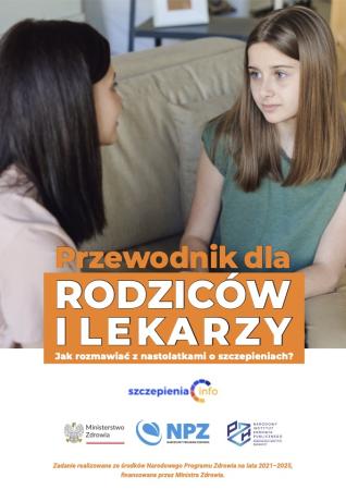 Plakat akcji szczepien HPV