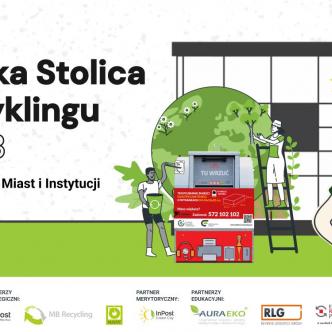 Logo akcji Polska Stolica Recyklingu