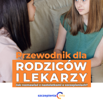 Plakat akcji propagującej szczepienia przeciwko HPV